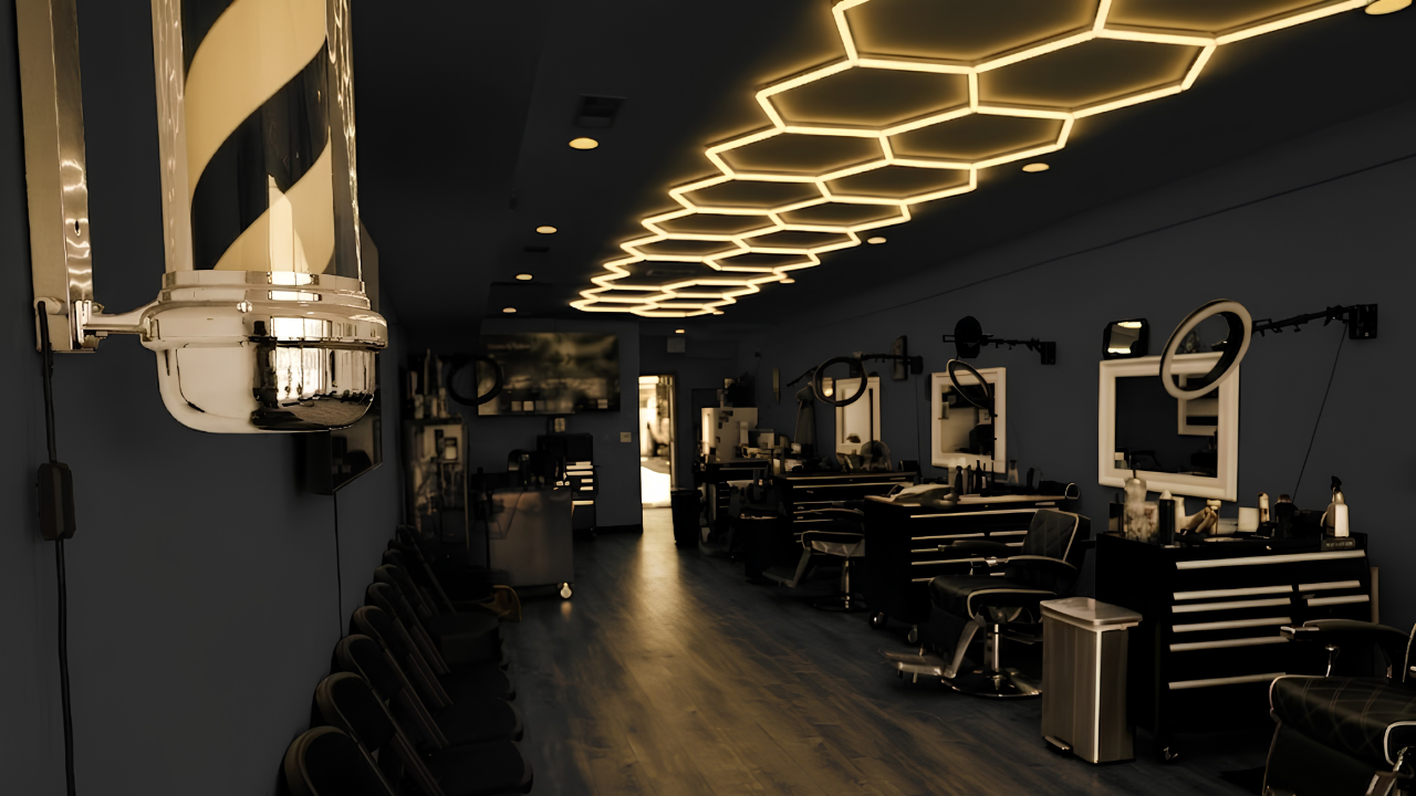 Jesse's Barbershop interior